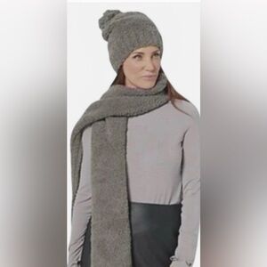 Barefoot Dreams - Cozychic Pom Pom Beanie Scarf Set